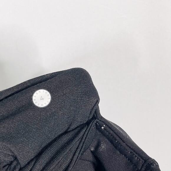 Lululemon 4 Black Wunder Under Hi Rise Tight Special Edition Embroidered 28" - Picture 10 of 10